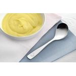 Esmeyer Babybreilöffel "Lustige Tierchen", Edelstahl 18/8 hochglanzpoliert, Matertialstärke: 2,0 mm, perfekt - 4 Stück (101-008)