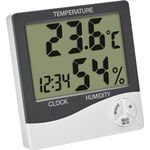 TFA Dostmann Thermo-/Hygrometer Weiß 30.5058.02 (30.5058.02)