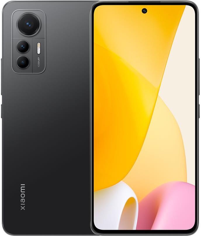 Xiaomi 12 Lite 5G Dual-SIM Smartphone 6,55" 8 GB RAM 128 GB Schwarz