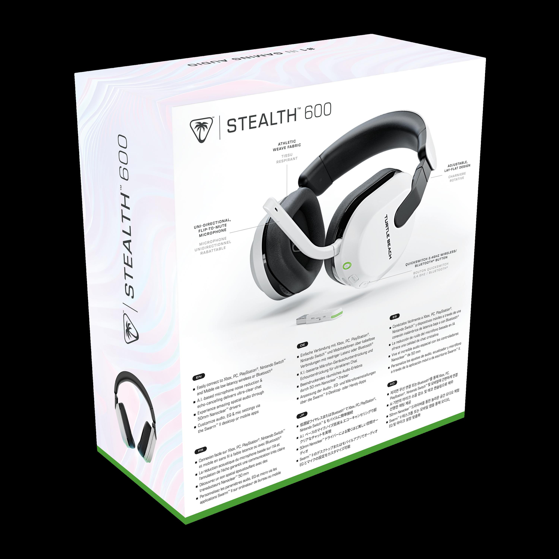 Turtle Beach Stealth 600 Gen 3 Kabelloses Gaming-Headset für Xbox Over-Ear Weiß