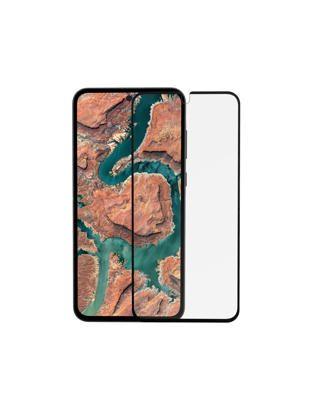 dbramante1928 Eco-shield Displayschutzfolie für Samsung Galaxy A15 Gehärtetes Glas (9H) Schwarz