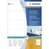 HERMA Special Neu positionierbare Adressklebeetiketten (10316)