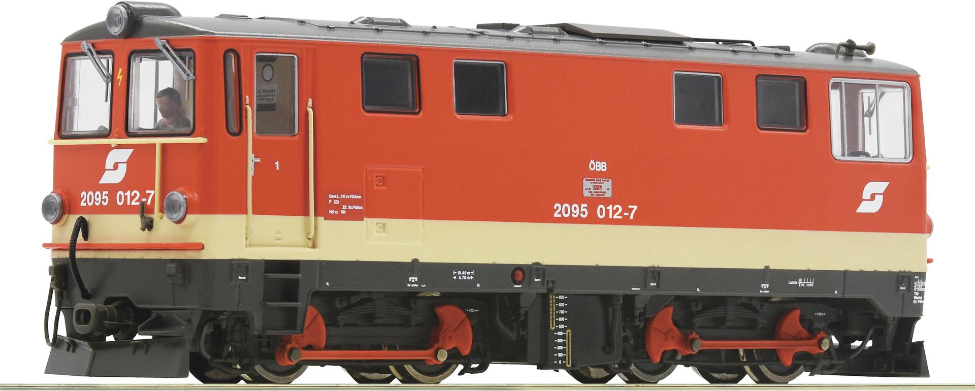 Roco Diesellokomotive 2095 012-7 - ÖBB - Eisenbahn-Modell - HO (1:87) - 2095 012 - Beide Geschlechter - 120 mm (7340001)