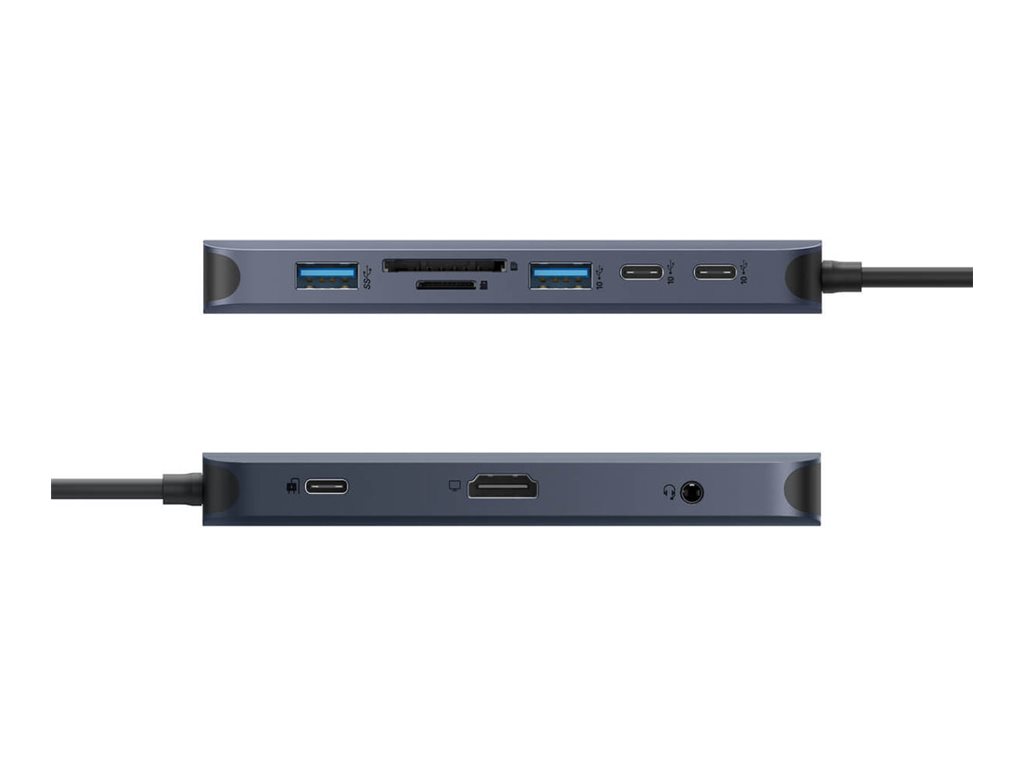 Hyper HyperDrive Next 10-in-1 USB-C Dockingstation 140 W Power Delivery Mitternachtsblau