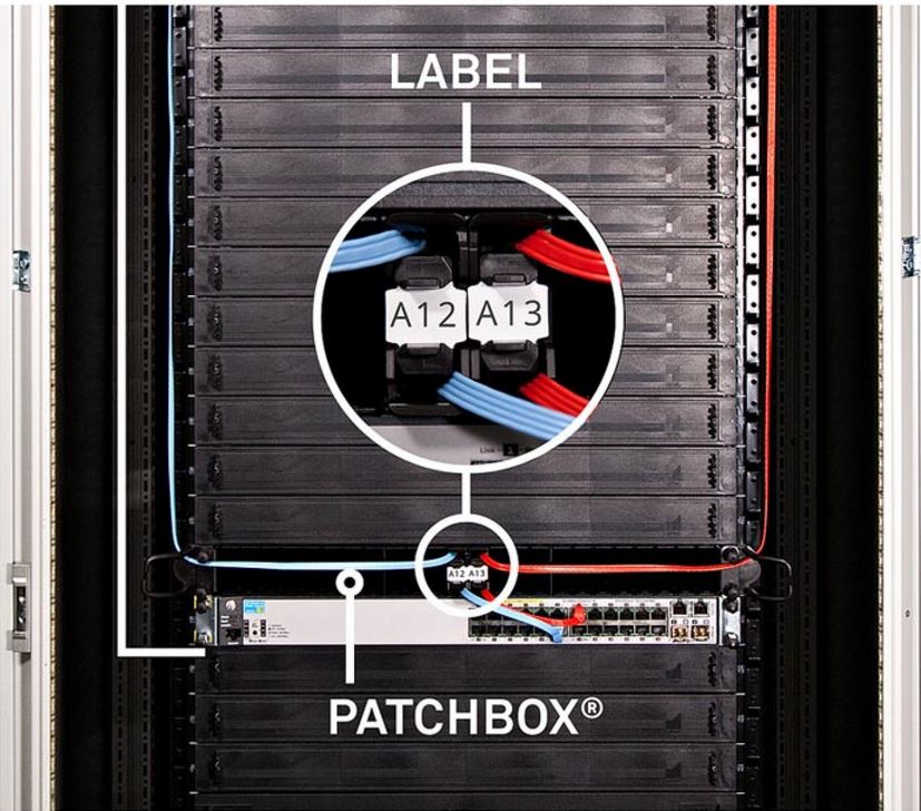 PATCHBOX Identifikationsetiketten 60 Stück (IDLABELW)