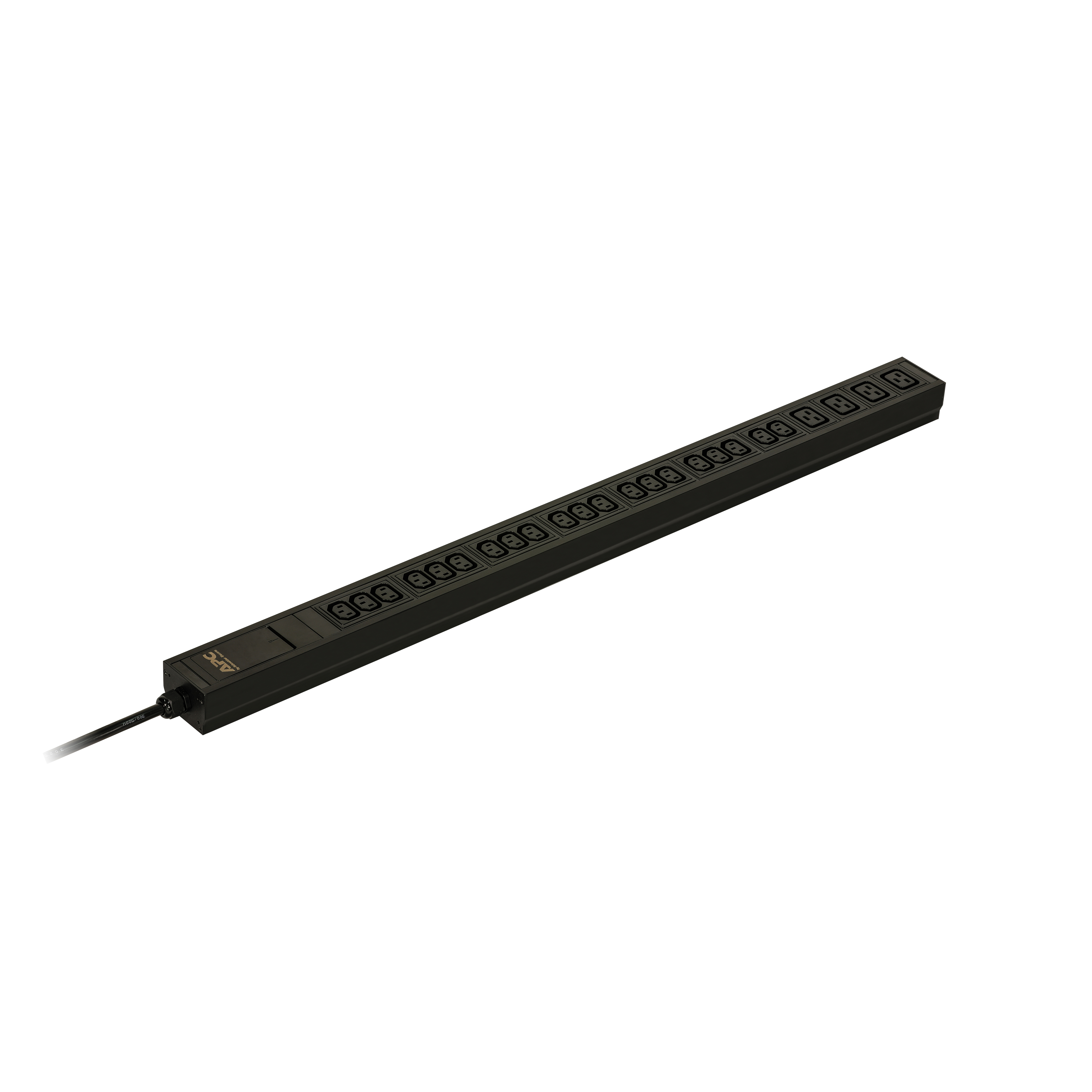 APC Easy Basic Rack PDU EPDU1116B Stromverteilereinheit 0U 3680 VA 24 AC-Ausgänge Schwarz