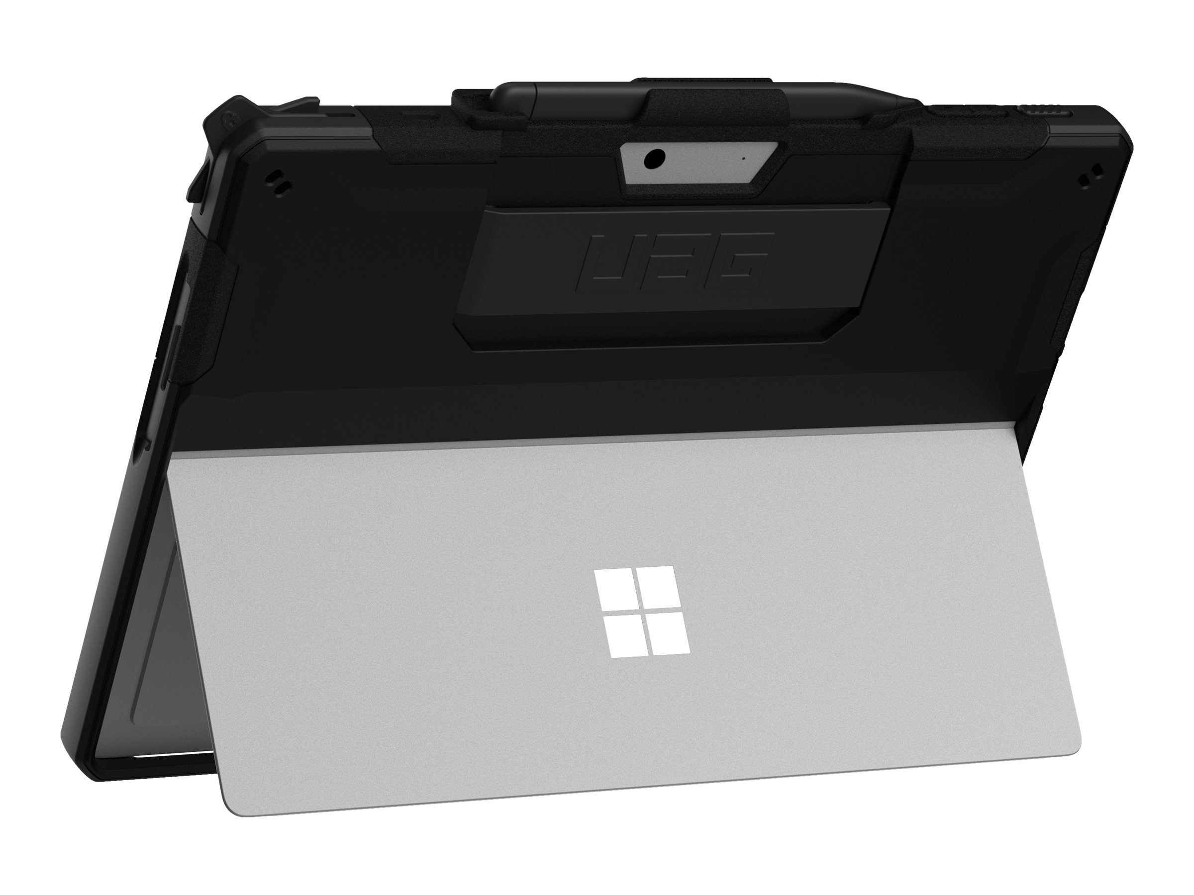 Urban Armor Gear UAG Scout Series Rugged Cover für Microsoft Surface Pro 9, 10, 11 mit Handschlaufe 13" Schwarz