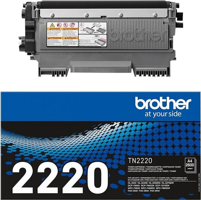 Brother TN-2220 Original Tonerpatrone Schwarz 2.600 Seiten