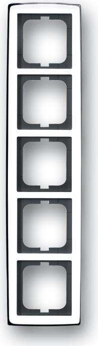 Busch-Jaeger 1754-0-4330 Wandplatte/Schalterabdeckung Chrom (2CKA001754A4330)