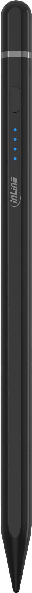 InLine Stylus Tabletstift für Apple iPads mit Akku USB-C schwarz (55468S)