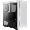 AeroCool Rift - Midi Tower - ATX - ohne Netzteil (ATX) - weiß - USB/Audio (ACCM-PV13012.21)