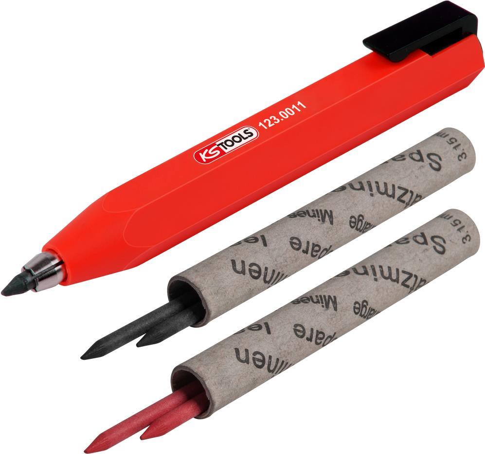 KS TOOLS Werkzeuge-Maschinen GmbH Fallminenstift-Satz, 5-tlg (123.0010)