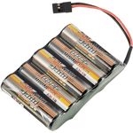 Reely Modellbau-Akkupack (NiMh) 6 V 2300 mAh Zellen-Zahl: 5 Mignon (AA) Side-by-Side JR-Buchse (RE-7839756)