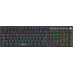 iBox AURORA K-6 Tastatur RF Wireless + Bluetooth QWERTY Englisch Schwarz (IKGMK6) (geöffnet) (B-Ware)