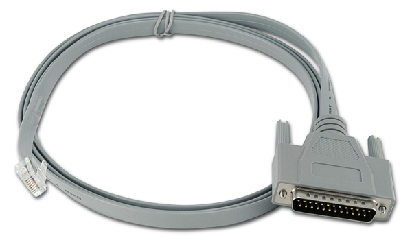 Vertiv Cyclades CAB0025 Serielles RS-232-Kabel 1,8 m Grau