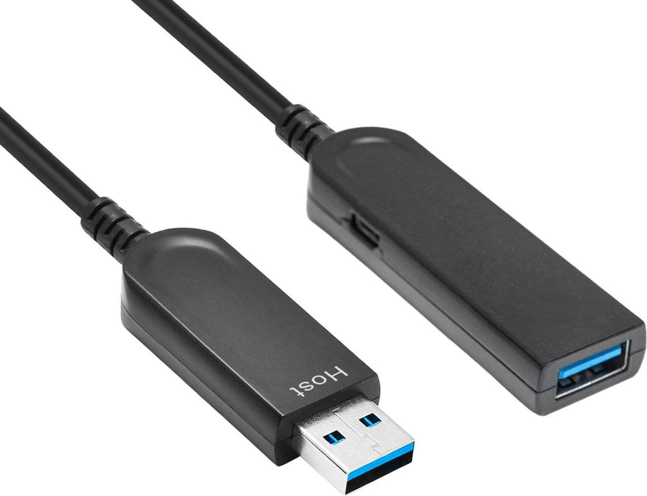 MicroConnect Premium Optic fiber USB 20m (MC-USB3.0AAF20AOP)