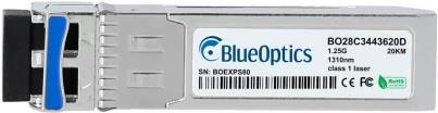Kompatibler Huawei CSFP-GE-FE-BIDI2-31 BlueOptics BO28C3443620D cSFP Transceiver, LC-Duplex, 1000BASE-2BX-U, Singlemode Fiber, TX:1310nm/RX:1490nm, 20KM, 0°C/+70°C, DDM (CSFP-GE-FE-BIDI2-31-BO)