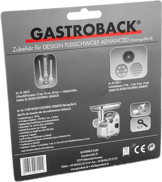 Gastroback Design Lochscheibenset 3-tlg. f. 41409 (96011)