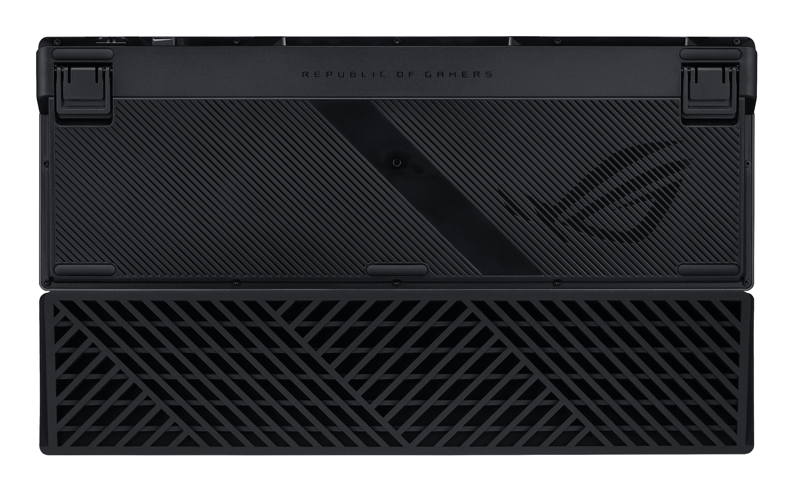 ASUS ROG Azoth 96 HE Kabellose Gaming-Tastatur QWERTZ HFX Magnetic 8K Hz Schwarz