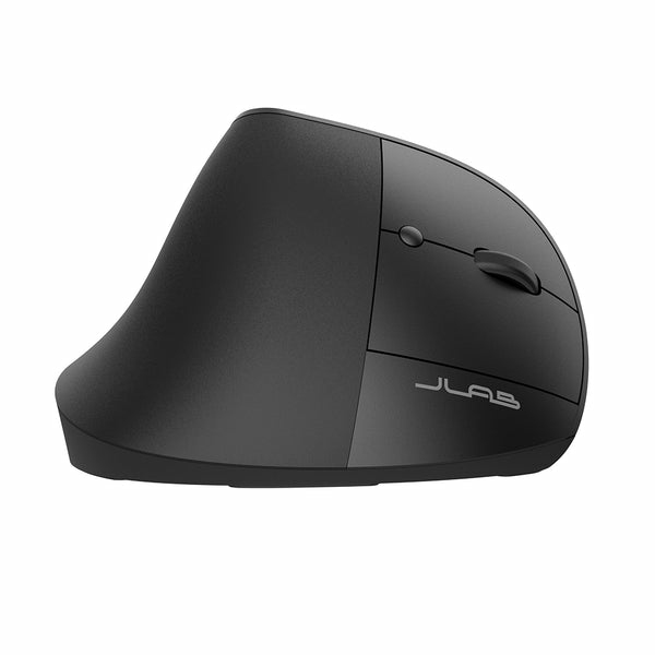 JLab JBuds JBUDS ERGONOMIC Ergonomische Maus RF Wireless + Bluetooth Schwarz
