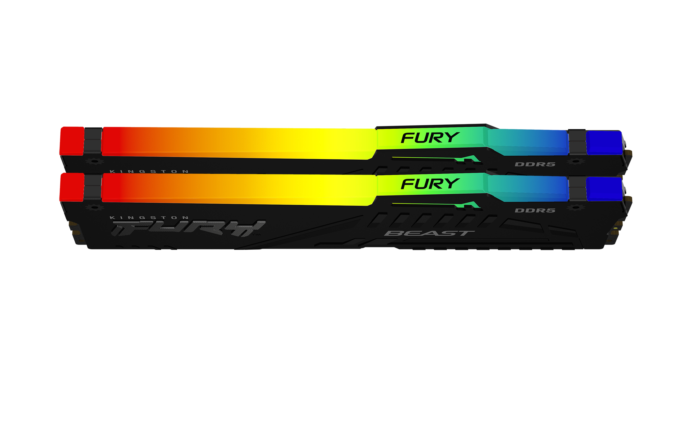 Kingston FURY Beast RGB DDR5 32 GB Kit 2x16 GB 6000 MHz CL30 Schwarz