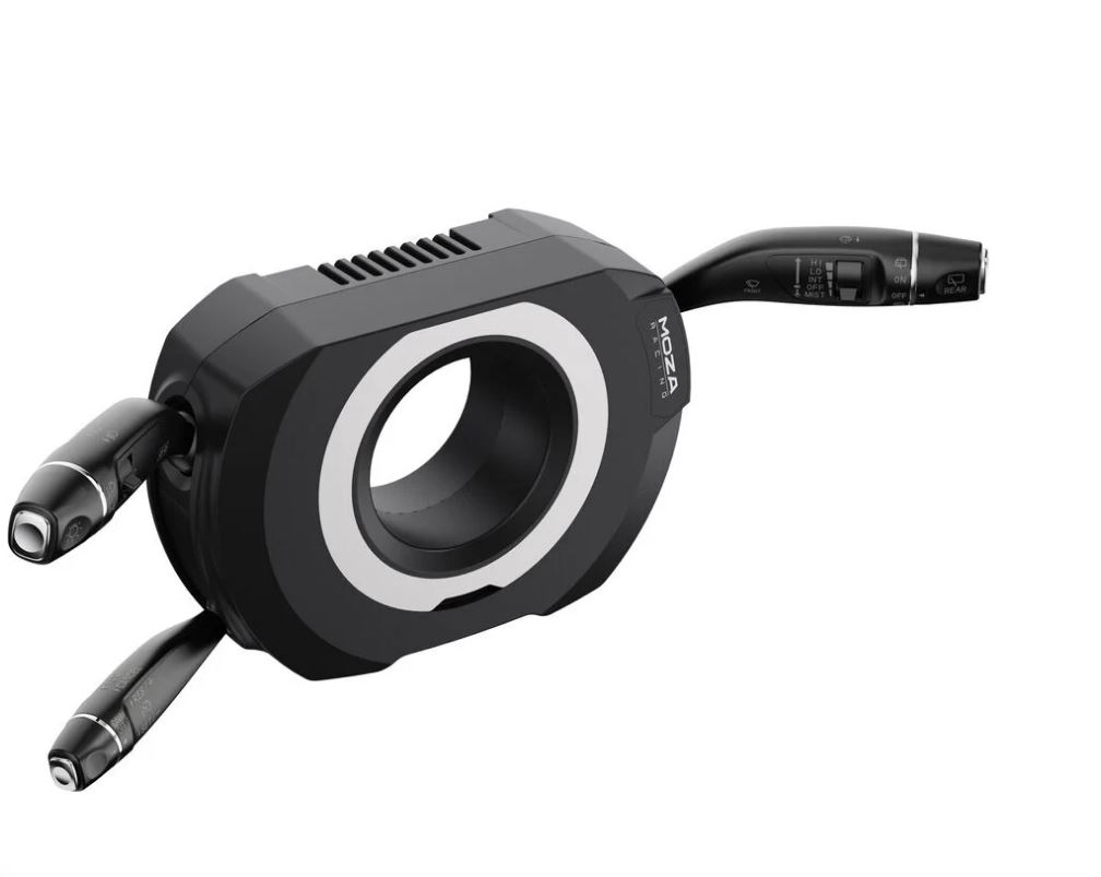 MOZA Multifunktions-Lenkstock, 28 Schalter - schwarz (RS065)