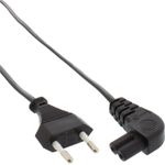 InLine 16653X 2m CEE7/16 C7-Koppler Schwarz Stromkabel (16653X)