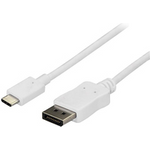 StarTech.com 6 ft / 1.8m USB C to DisplayPort Cable (CDP2DPMM6W)