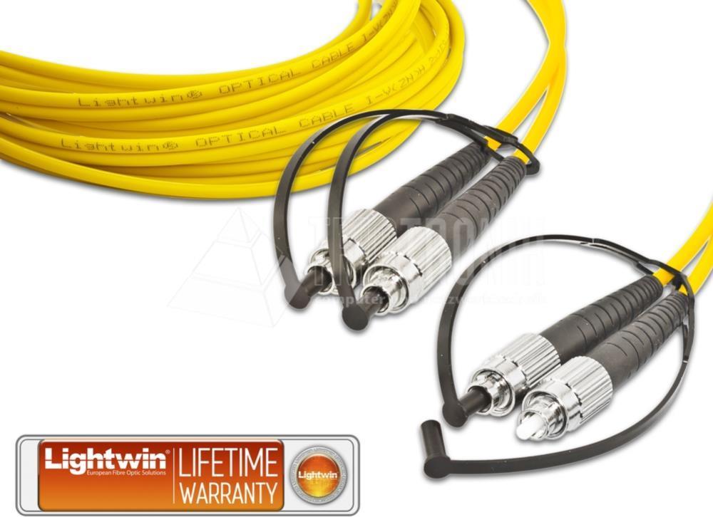 Lightwin High Quality Duplex LWL Patchkabel, SM, FC - FC LWL Patchkabel (LDP-09 FC-FC 10.0)