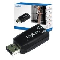 LogiLink USB Soundcard with Virtual 3D Soundeffects Soundkarte Stereo USB2.0 (UA0053)  - Onlineshop JACOB Elektronik