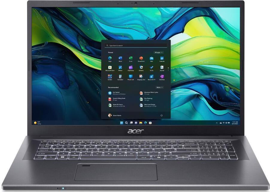 Acer Aspire 17 A17-51GM 17.3" Intel Core 7 150U 32 GB RAM 1 TB SSD Stahlgrau