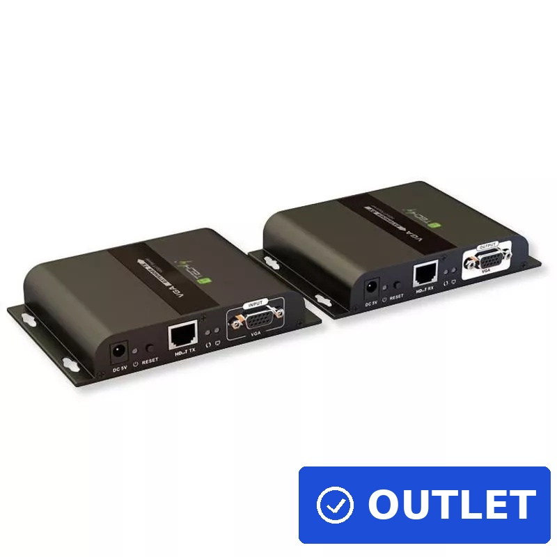 TECHly HDMI HDbitT Extender with IR 3D over Cat.6 cable up to 120m (IDATA-EXTIP-383V)