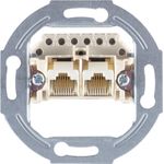 S/CONN maximum connectivity UAE Anschlußdose 2 x 8/8, parallel, ohne Abdeckung, Unterputz (74231-1)