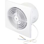 Sygonix Wand- und Deckenlüfter 230 V/AC 320 mü/h 150 mm (SY-5233256)