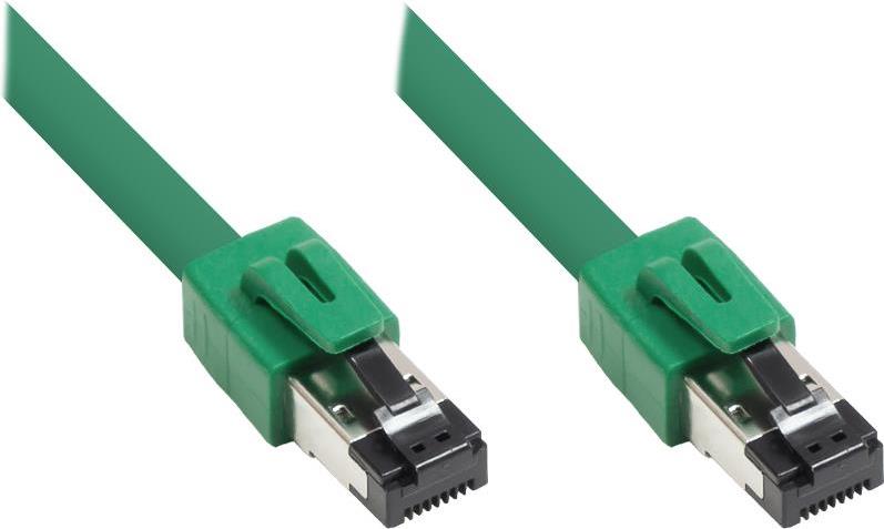 Alcasa 8080-100G Netzwerkkabel 10 m Cat8.1 S/FTP (S-STP) Grün (8080-100G)