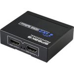 SpeaKa Professional SP-HDS-110 1+2 Port HDMI-Splitter 3840 x 2160 Pixel Schwarz (SP-9493352)