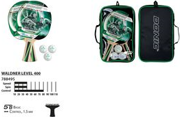 DONIC SCHILDKRÖT Tischtennis-Set "Top Team 1016,00cm (400") Set bestehend aus: 2 Tischtennisschläger Top Team 400, - 1 Stück (788495)