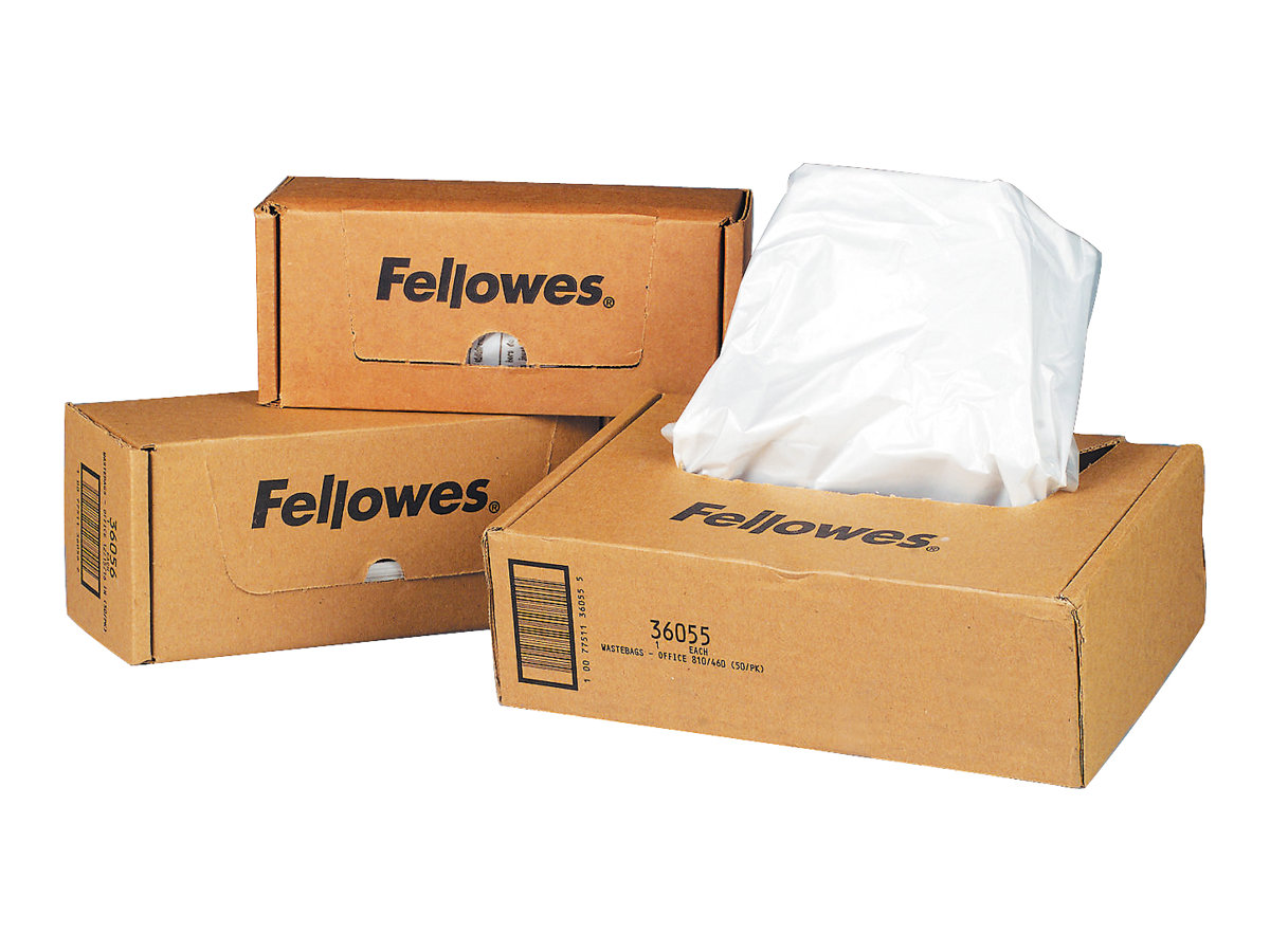 Fellowes Powershred Abfallbeutel 148 Liter 50 Stück