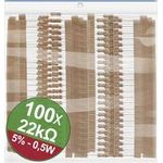 Quadrios 22P120 Kohleschicht-Widerstand Sortiment 22 k? axial bedrahtet 0.5 W 0.05% 1 (22P120)