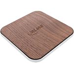InLine® Qi woodcharge, wireless fast charger, Smartphone kabellos laden, 5/7,5/10W/15W, Typ-C (33393X)