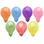 PAPSTAR Luftballons, Durchmesser: 290 mm, farbig sortiert Umfang: 900 mm, geeignet zur Befüllung mit Helium, - 1 Stück (84211)