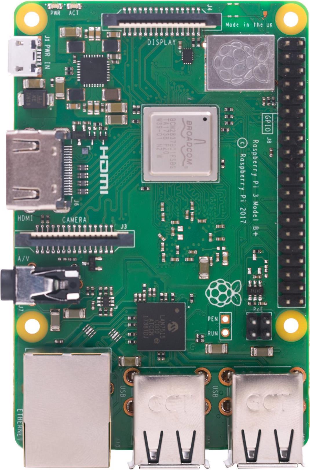 Raspberry Pi 3 Model B+ Einplatinencomputer