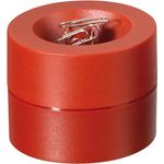 MAUL Klammernspender MAULpro, rund, Durchmesser: 73 mm, rot Höhe: 60 mm - 1 Stück (3012325)