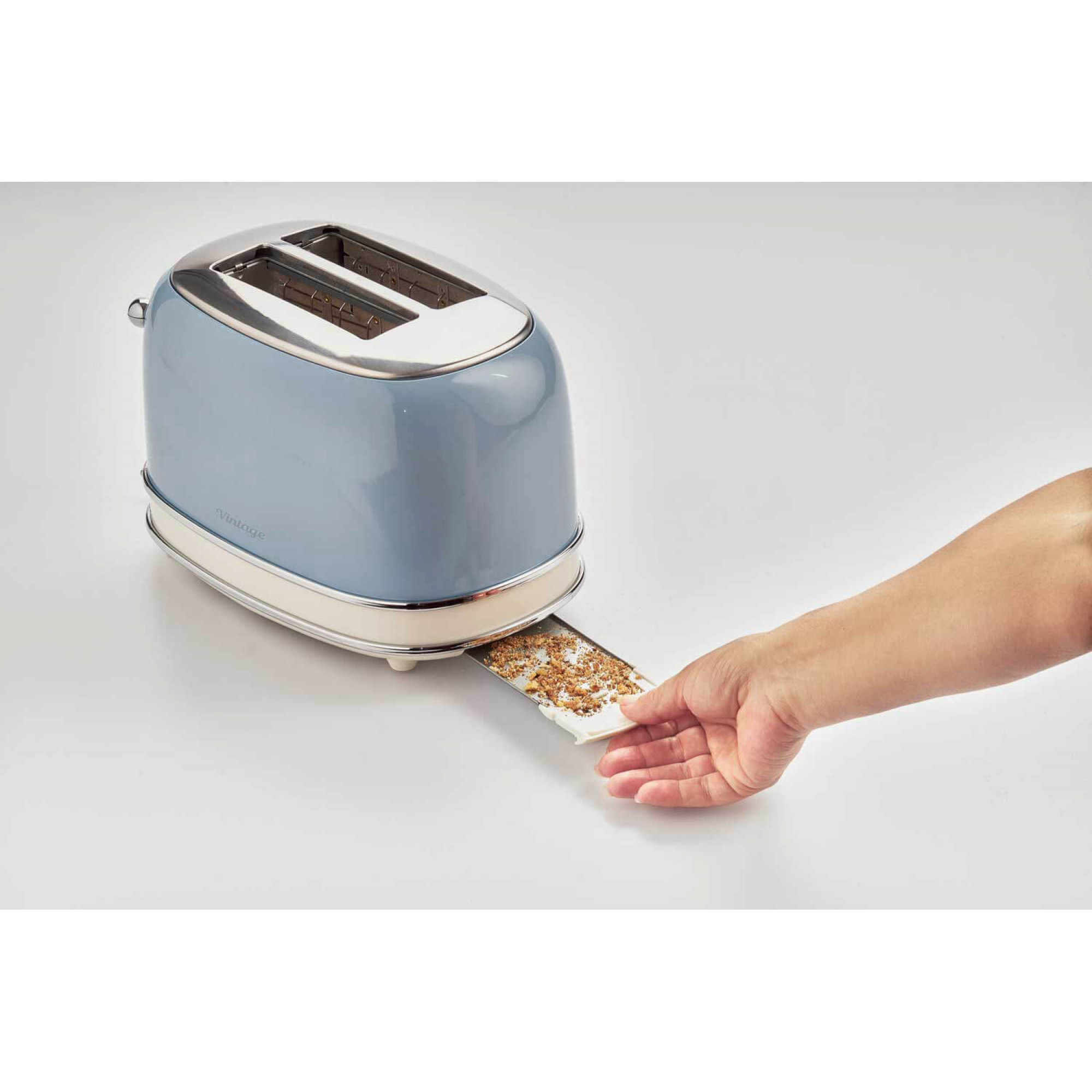 Ariete Vintage 155 Toaster 2 Scheiben 810 W Blau