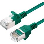 Microconnect V-FTP6A03G-SLIM Netzwerkkabel Grün 3 m Cat6a U/FTP (STP) (V-FTP6A03G-SLIM)