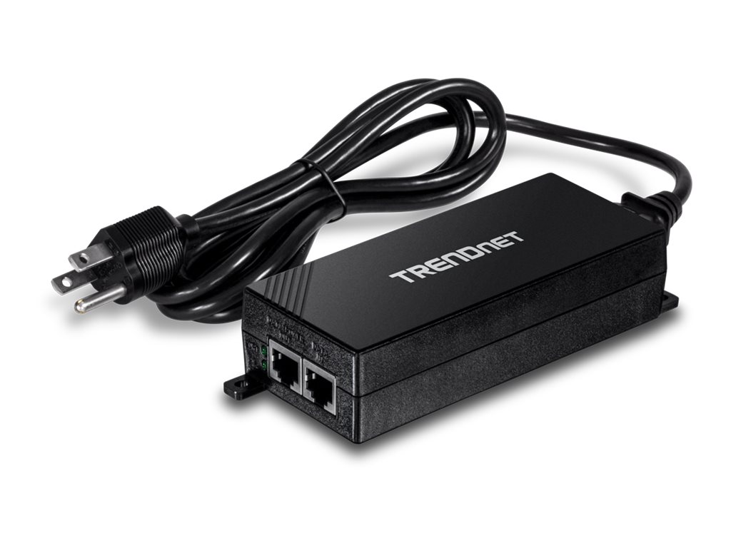 TRENDnet TPE-115GI Gigabit PoE+ Injektor Schwarz