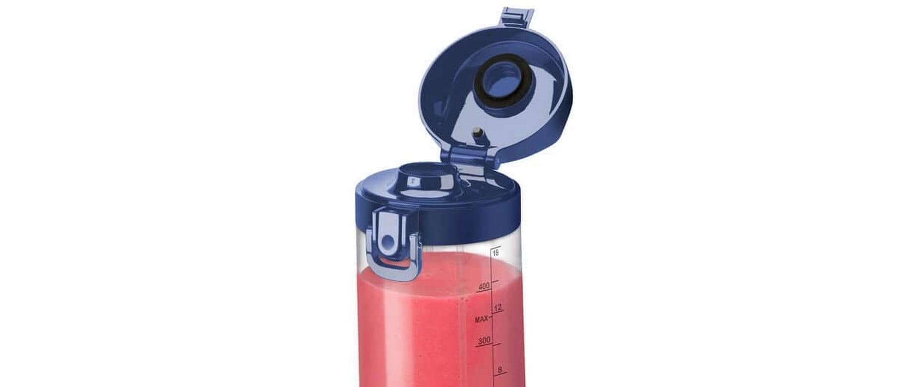 NutriBullet Portable NBP003NBL tragbarer Standmixer 0,475 l Mitternachtsblau