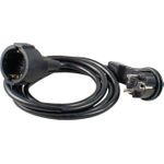 AS SCHWABE PVC-Verlängerung 2m, schwarz (50212)