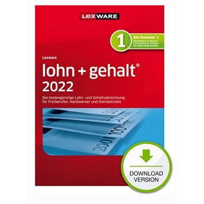 Lexware lohn+gehalt 2022 Download Jahresversion (365-Tage) (09002-2036)