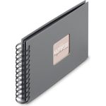 Hama Spiral-Album Fine Art 50 schwarze Seiten Steingrau (00009839)